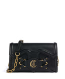 Just Cavalli Crossed Laces Borsa a tracolla black