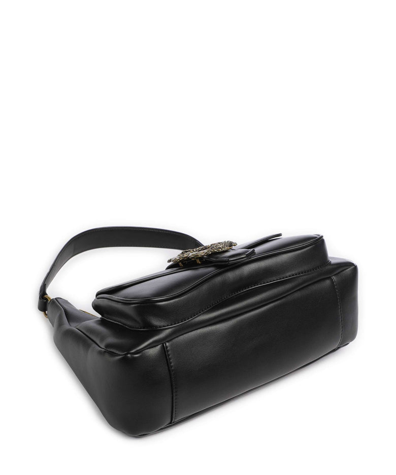 Just Cavalli Iconic Snakes Shoulder bag black