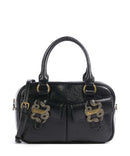 Just Cavalli Iconic Snakes Pockets Handbag black