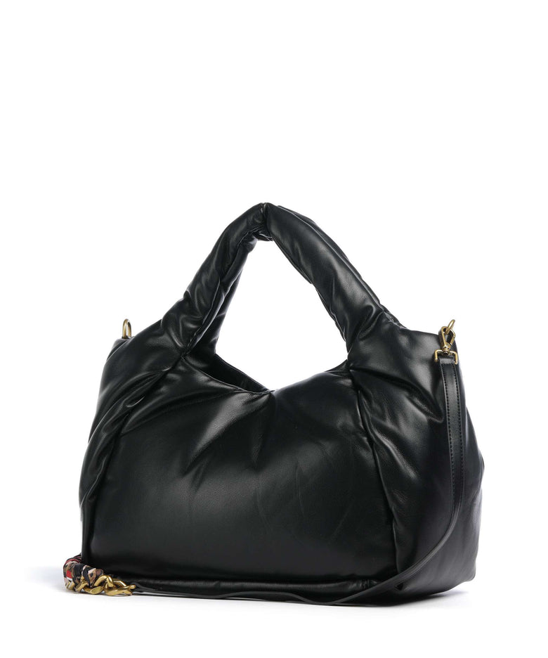 Just Cavalli Puffy Foulard Handbag black