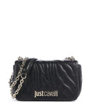 Just Cavalli Quilted Zebra Shoulder bag black