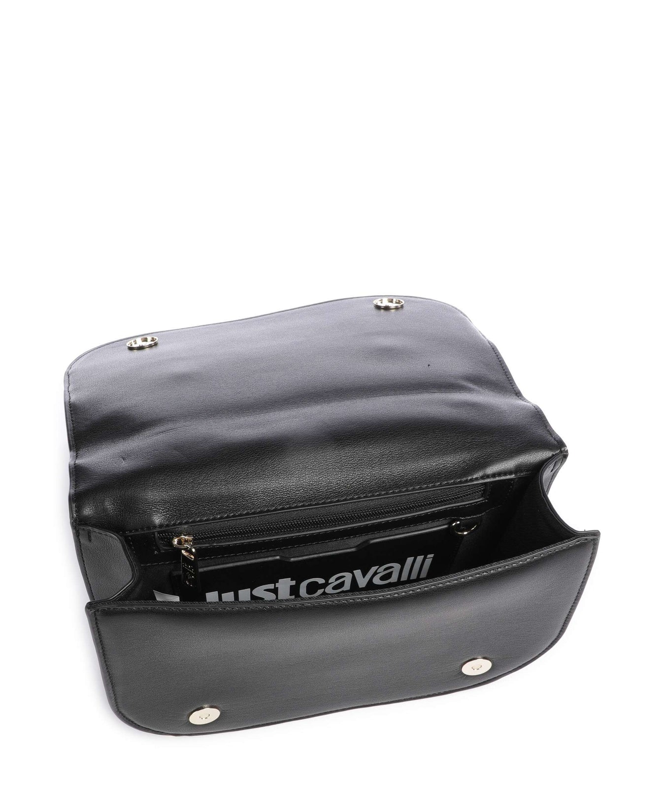 Just Cavalli Bridle Shoulder bag black