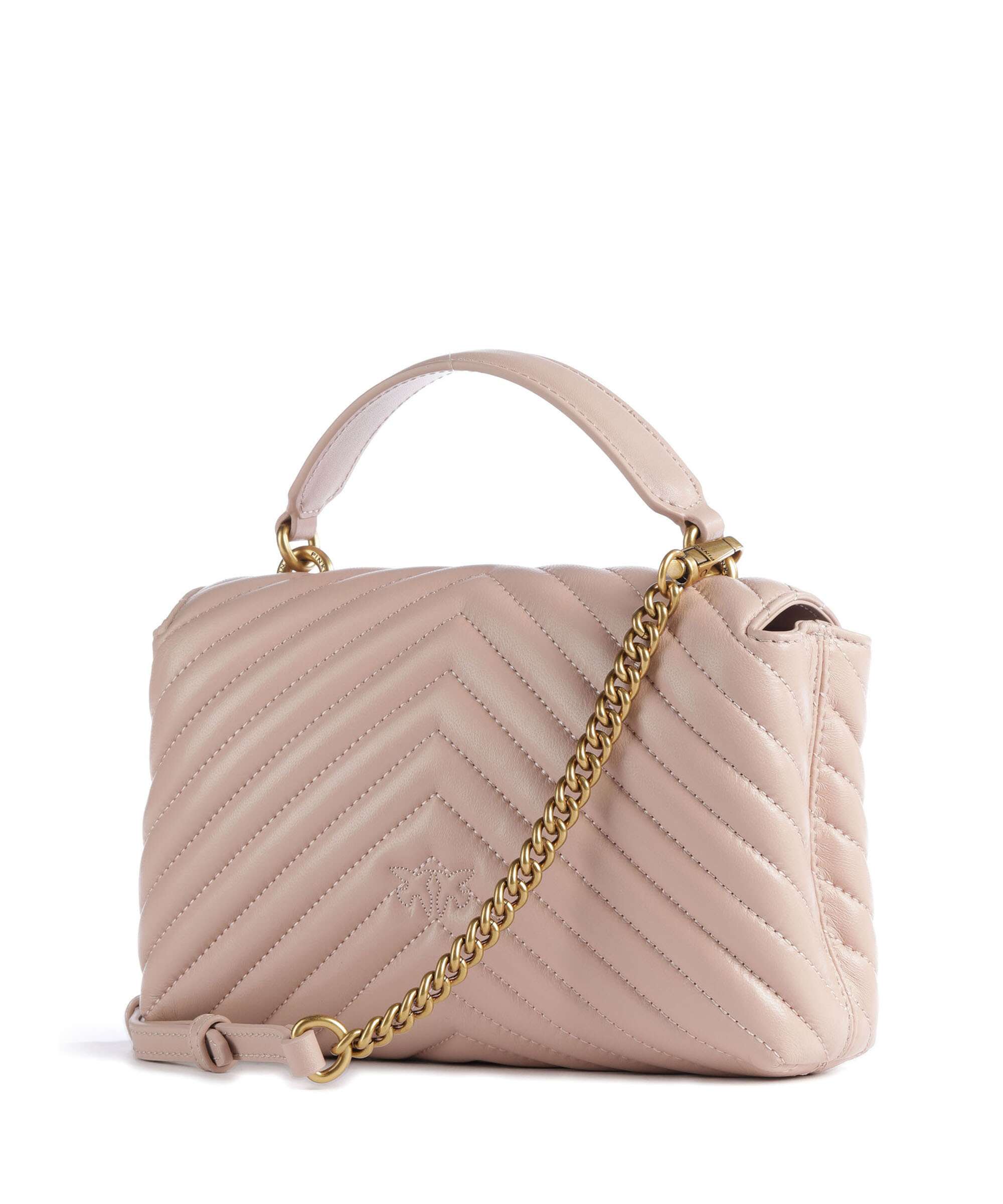 Pinko Love Lady Puff Mini Handbag cipria/antique gold