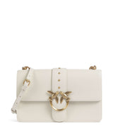 Pinko Love One Classic Borsa a tracolla bianco seta/antique gold