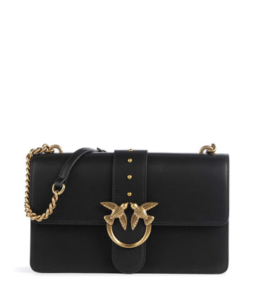 Pinko Love One Classic Borsa a tracolla nero/antique gold