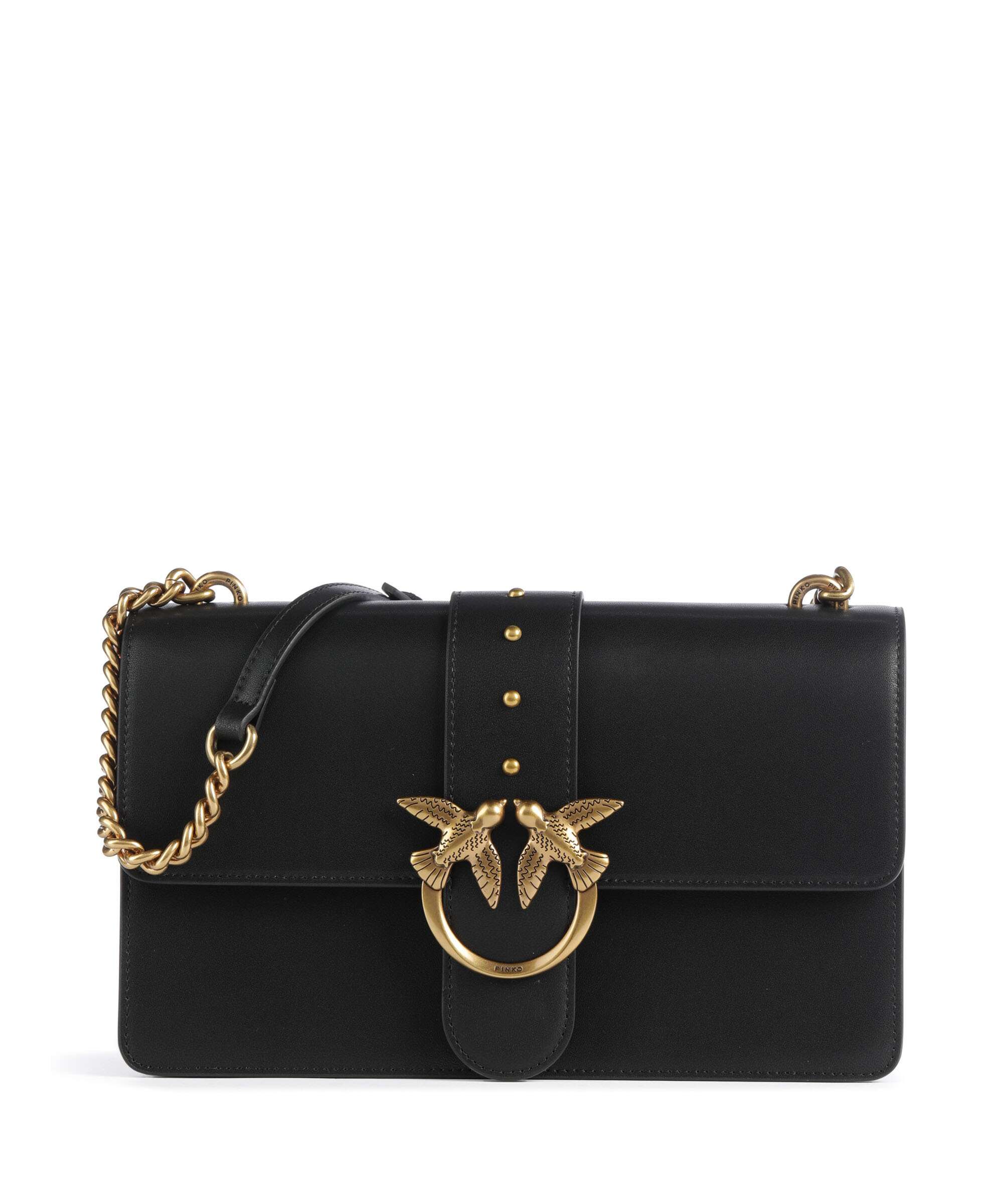 Pinko Love One Classic Crossbody bag nero/antique gold