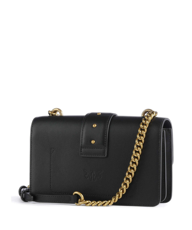 Pinko Love One Mini Crossbody bag nero/antique gold
