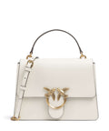 Pinko Love One Classic Handbag bianco seta/antique gold