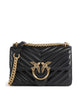 Pinko Love One Mini Borsa a spalla nero/antique gold