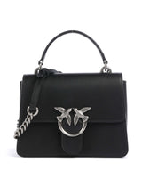 Pinko Love One Mini Crossbody bag nero/old silver