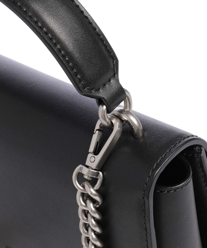 Pinko Love One Mini Crossbody bag nero/old silver