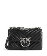 Pinko Love One Mini Shoulder bag nero/old silver