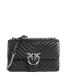 Pinko Love One Classic Borsa a spalla nero/old silver