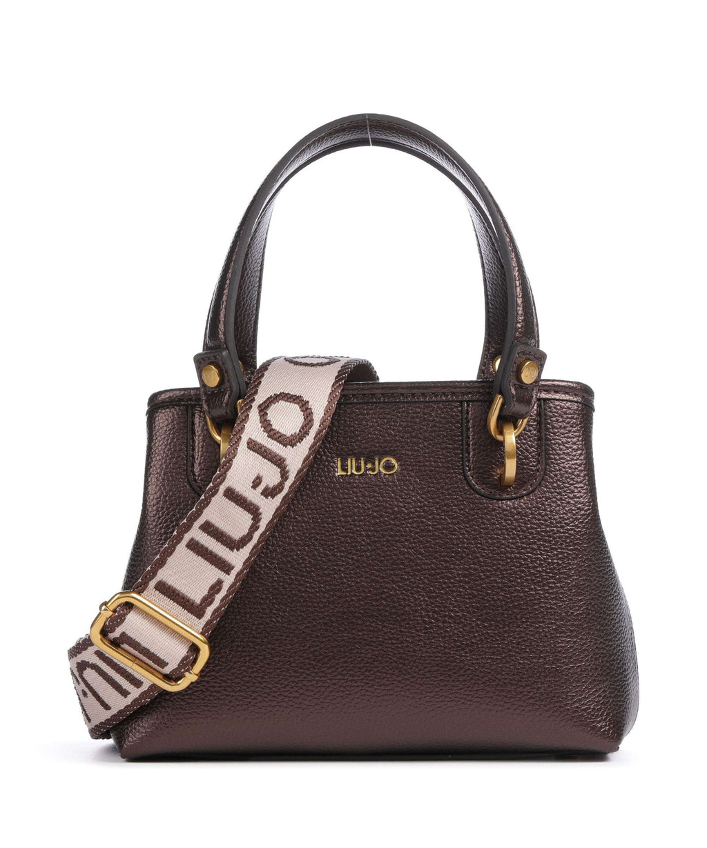 Liu Jo Onice Handbag brown stone metallic