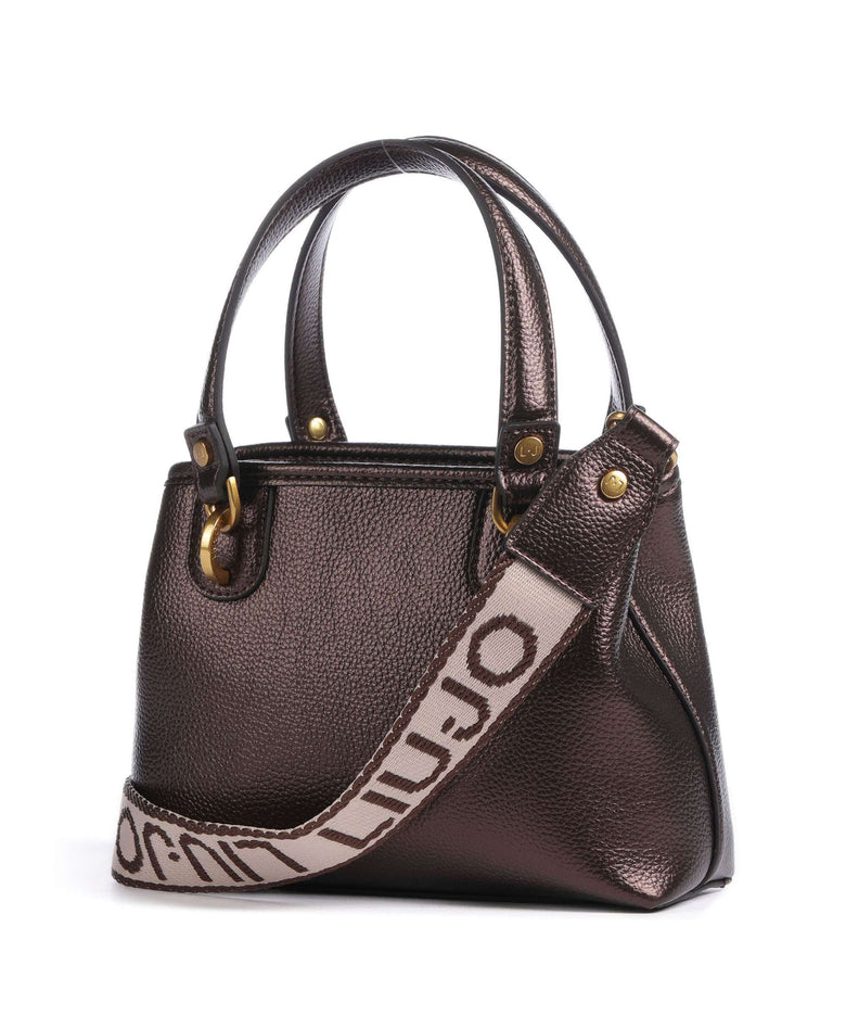 Liu Jo Onice Handbag brown stone metallic