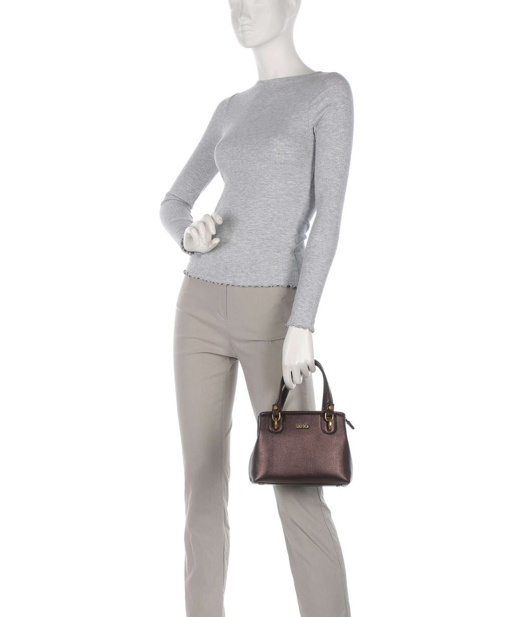 Liu Jo Onice Handbag brown stone metallic