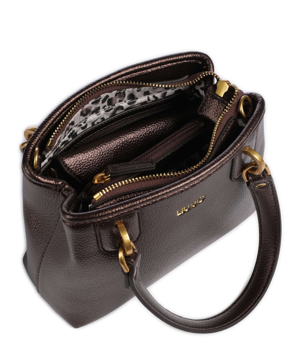Liu Jo Onice Handbag brown stone metallic
