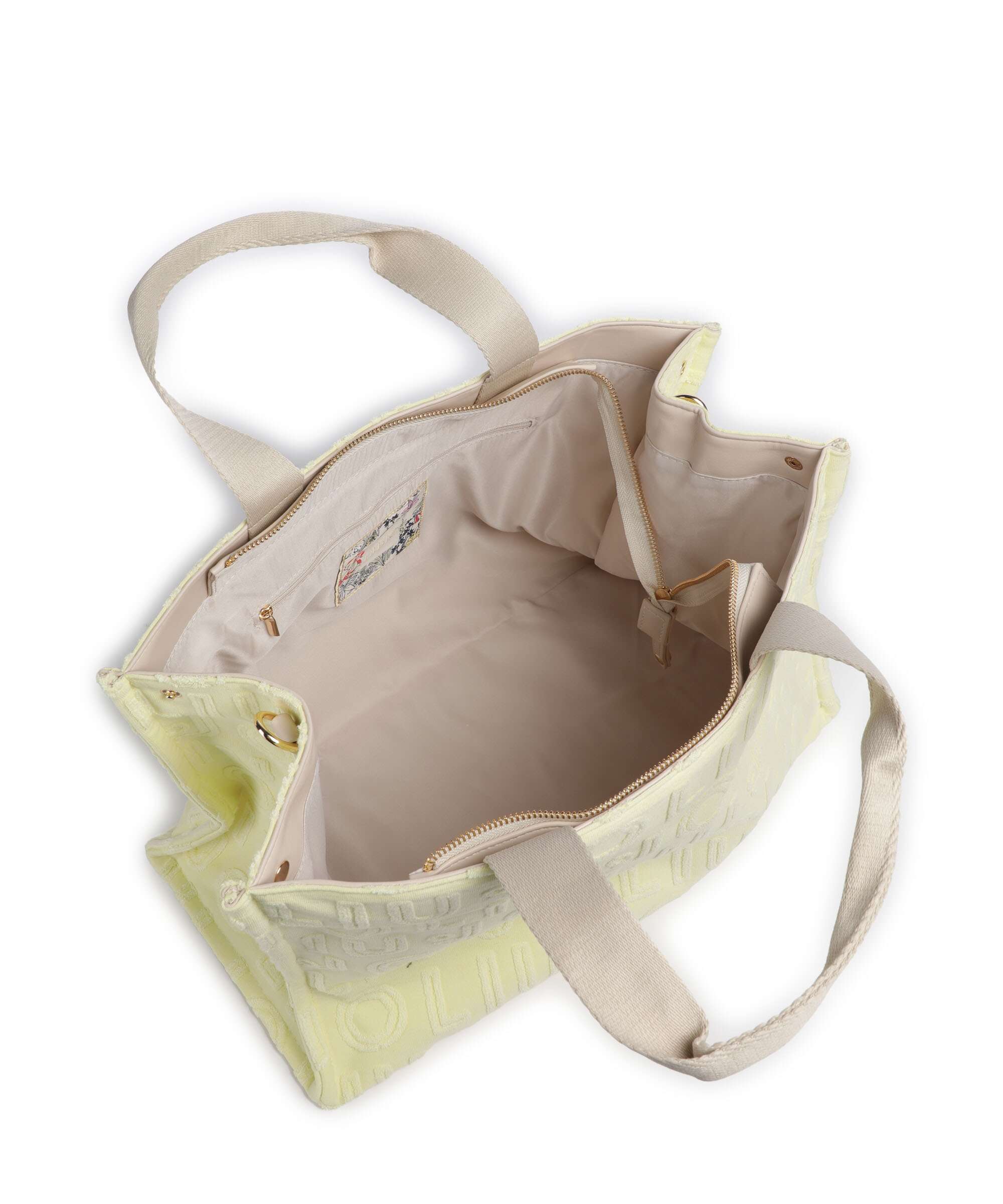 Liu Jo Logo Tote bag pale yellow                   