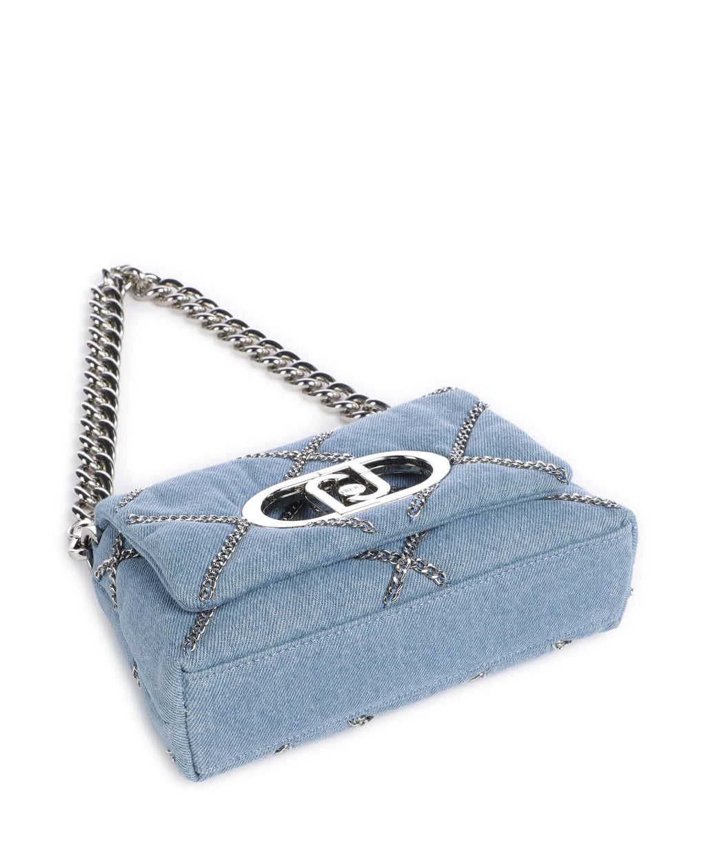 Liu Jo Lapuffy Shoulder bag light denim                   