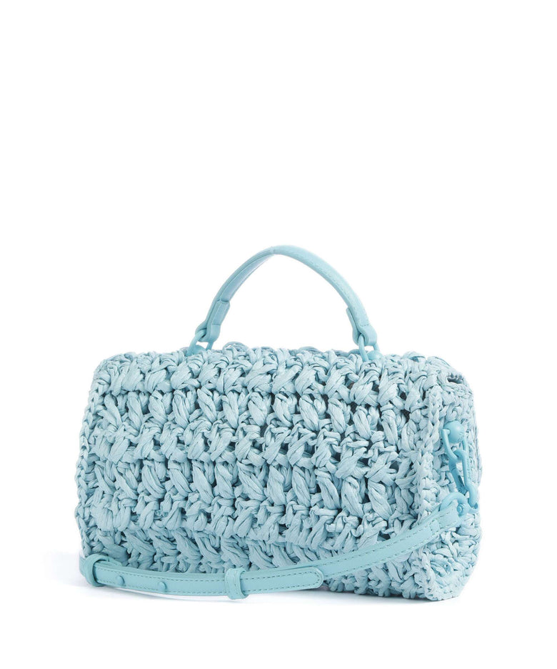 Juicy Couture Jodie Straw Crossbody bag turquoise