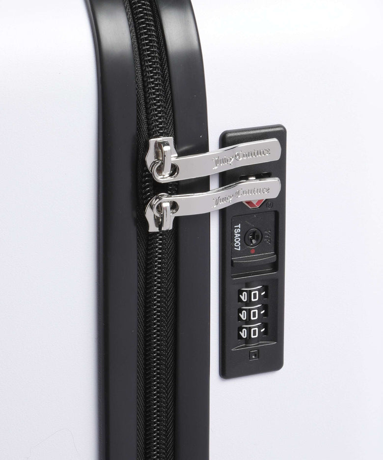 Juicy Couture CS Spinner (4 wheels) white