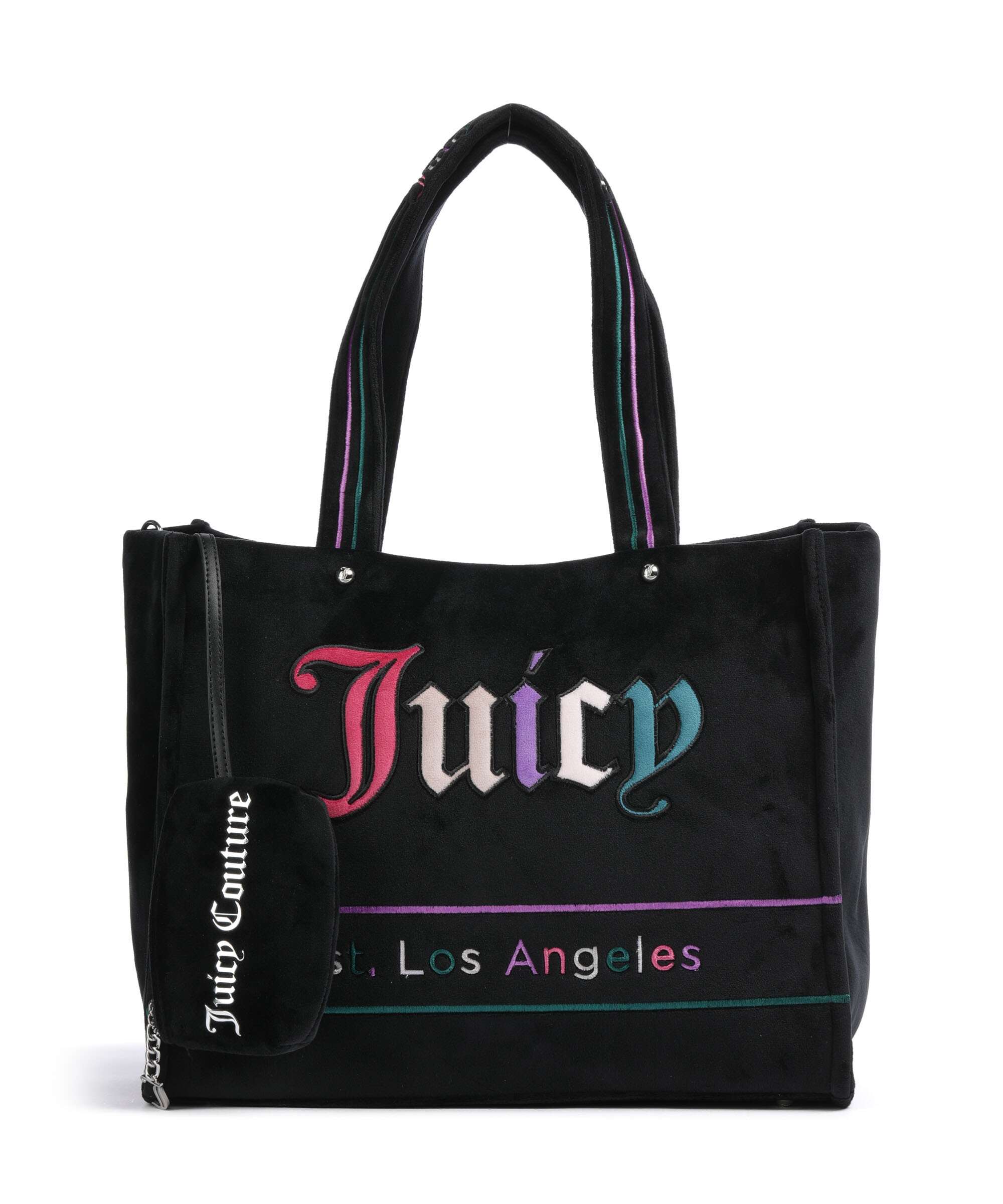 Juicy Couture Iris Velvet L Tote bag black