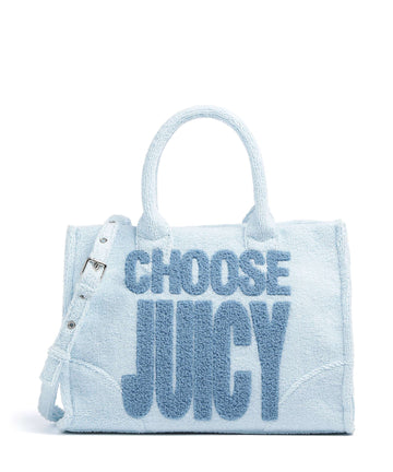Juicy Couture Iris Toweling M Borsa a mano light alaskan blue