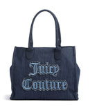 Juicy Couture Iris Distressed L Borsa shopper denim