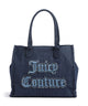 Juicy Couture Iris Distressed L Borsa shopper denim