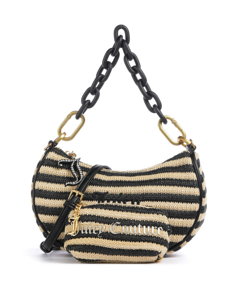 Juicy Couture Blossom Straw S Shoulder bag black/natural