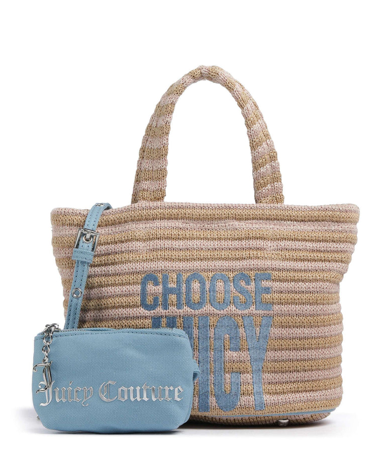 Juicy Couture Nora Straw S Handbag alskan blue