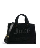 Juicy Couture Iris Velvet M Borsa a mano black