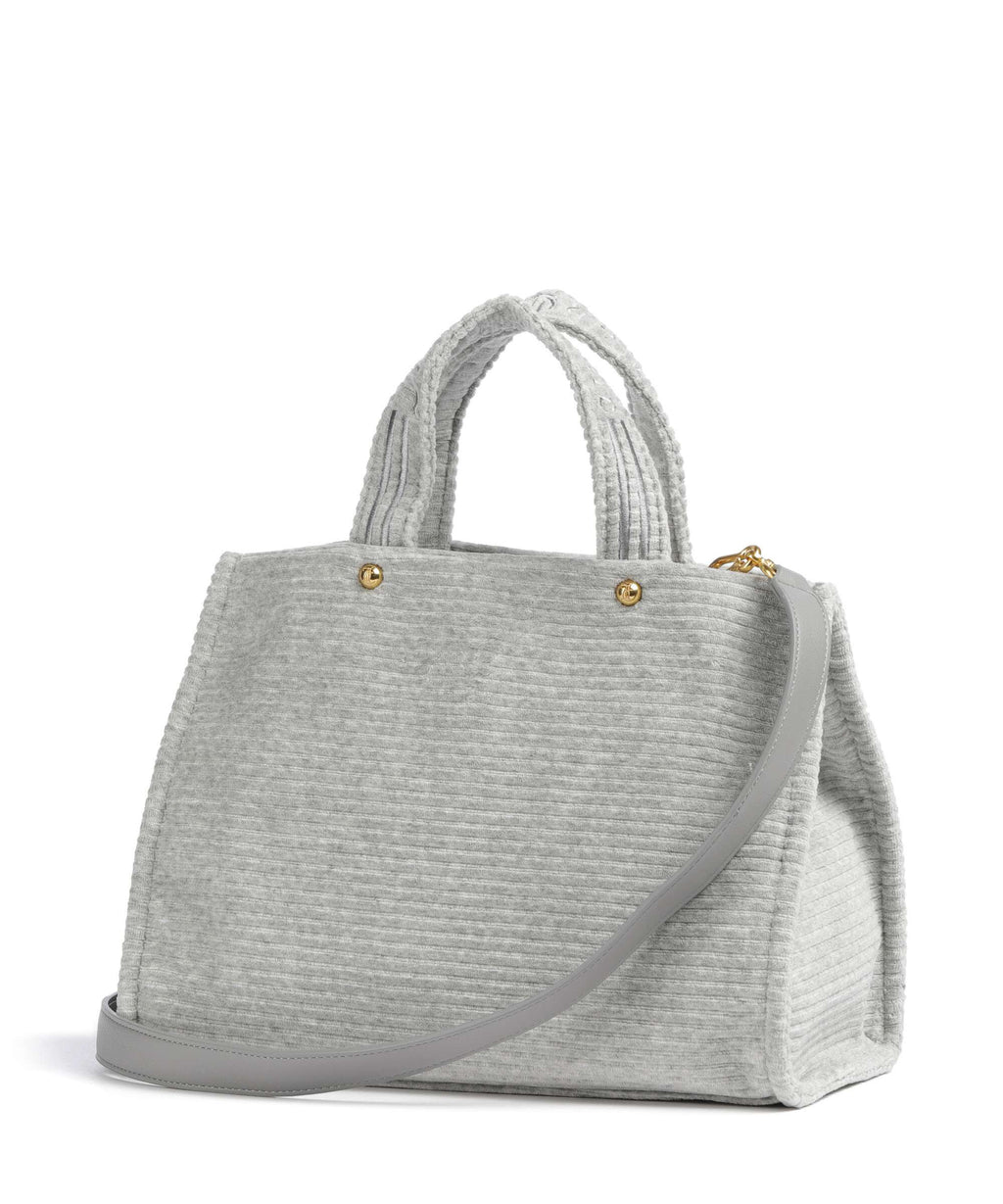 Juicy Couture Iris Velvet M Handbag silver marl