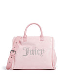 Juicy Couture Iris Velvet M Borsa a mano juicy pink