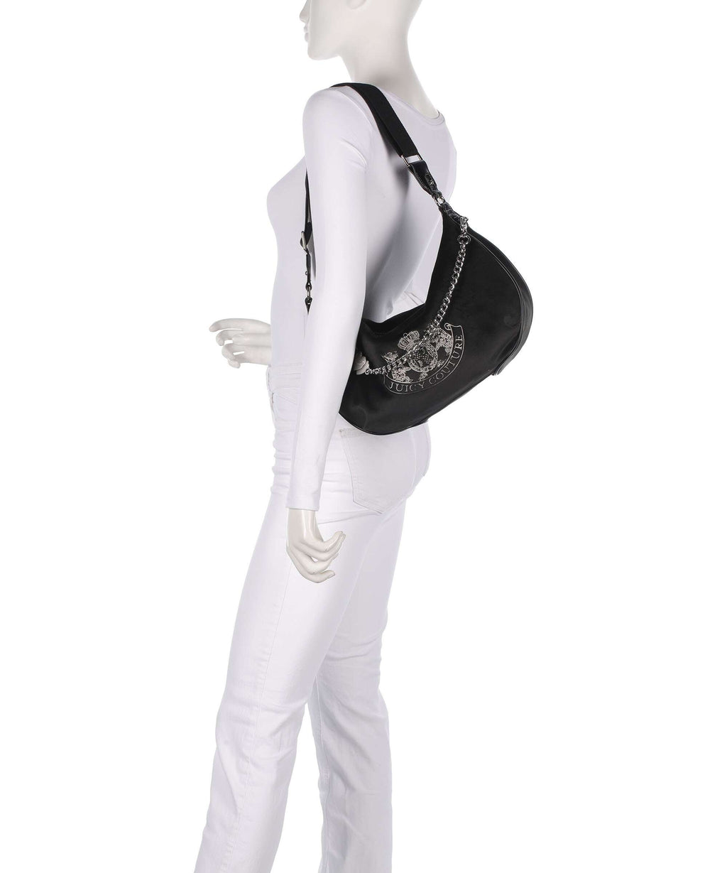 Juicy Couture Twig Narrative M Hobo bag black