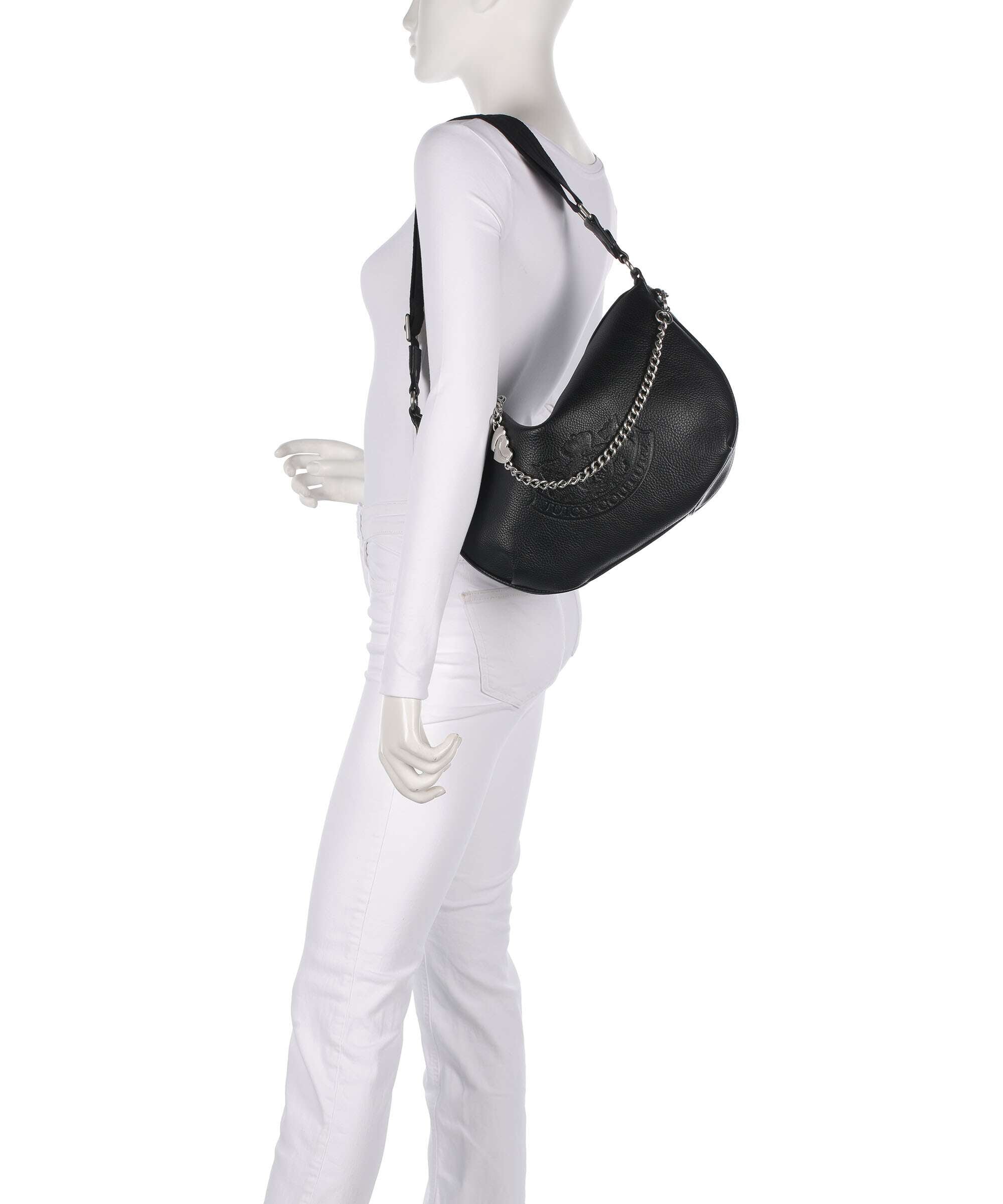 Juicy Couture Twig Narrative M Hobo bag black