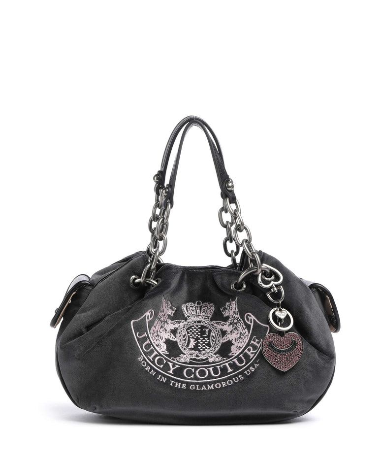 Juicy Couture Daydreamer Classic Crest M Hobo bag grey