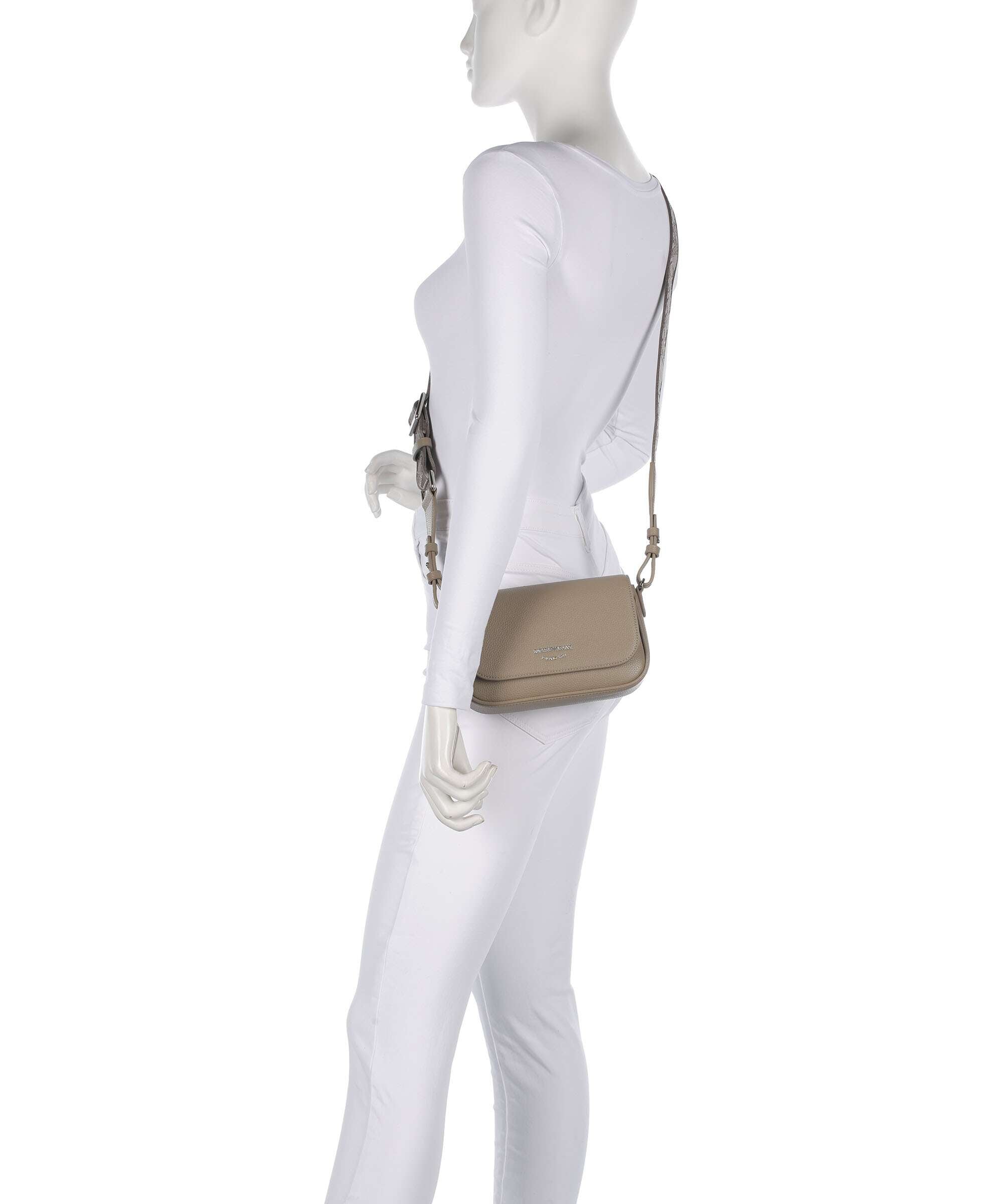 Emporio Armani Lilly Crossbody bag creta/moka