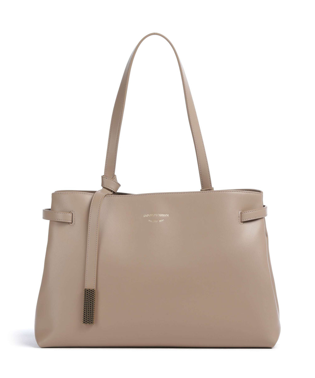 Emporio Armani Nora M Tote bag visone