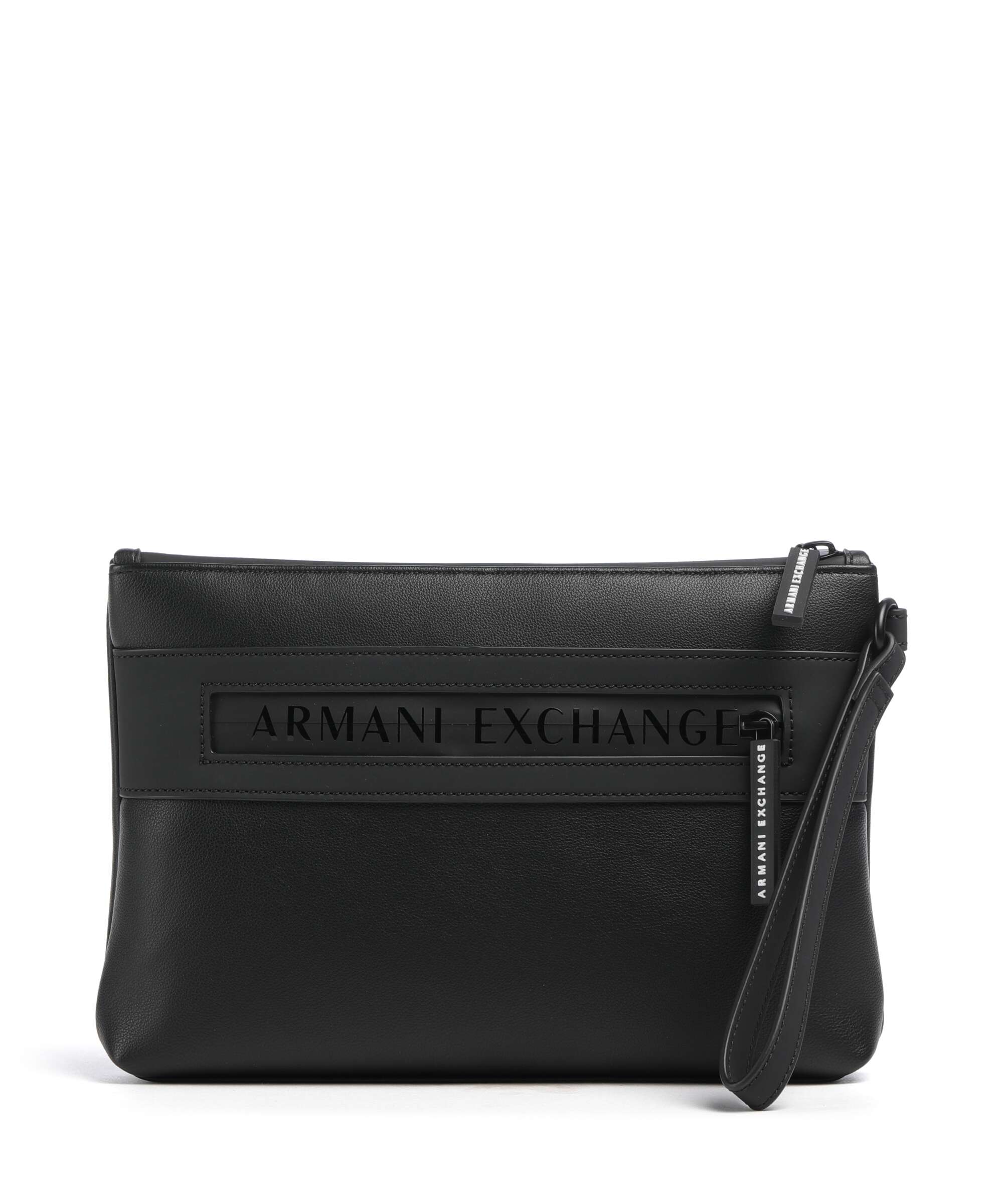 Armani Exchange Angel Wristlet black