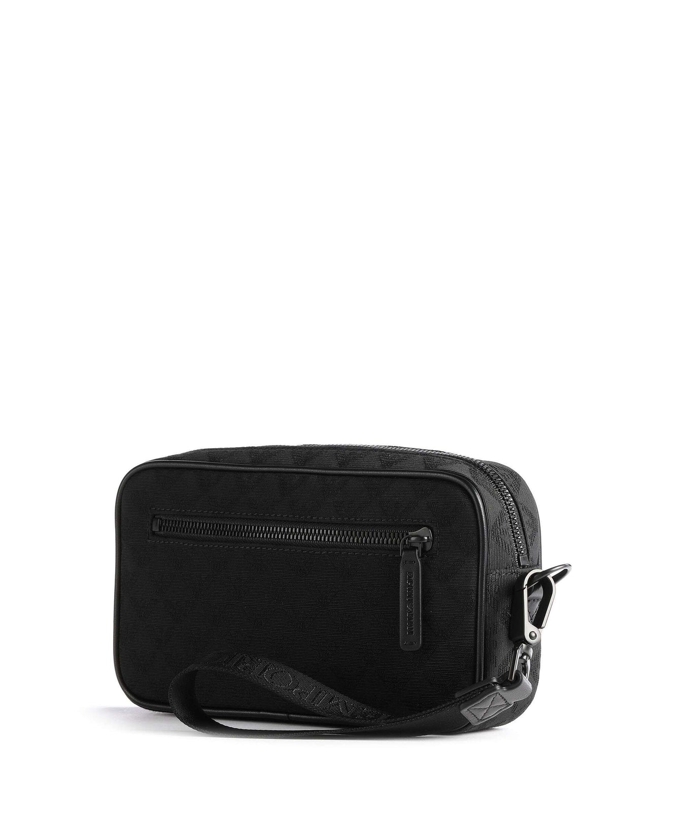 Emporio Armani Omnia Jacquard Toiletry bag black