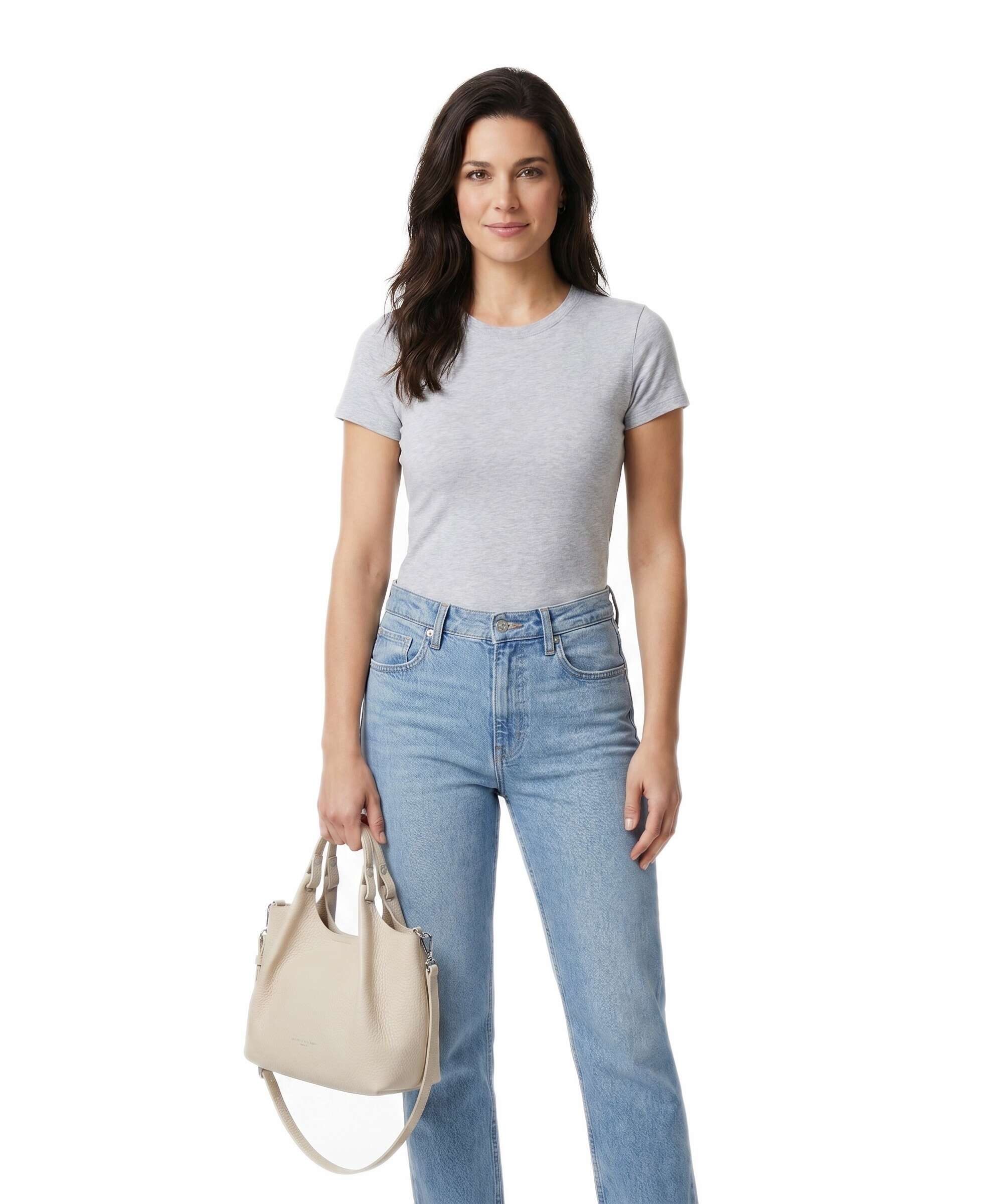 Gianni Chiarini Dua M Handbag alabaster
