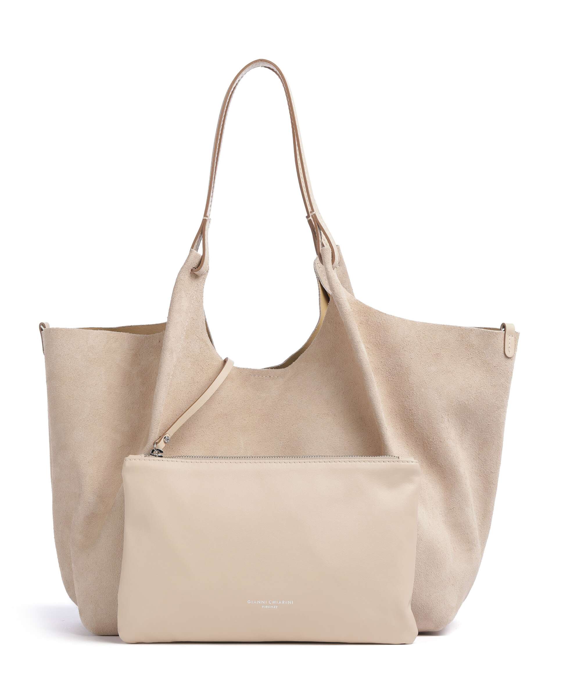 Gianni Chiarini Dua L Hobo bag nude
