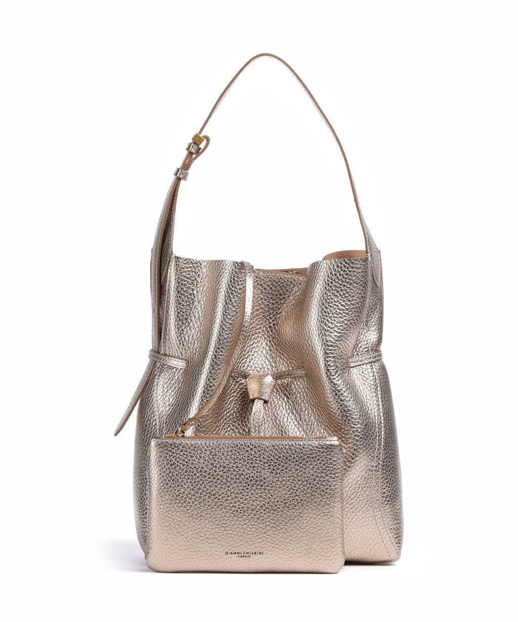 Gianni Chiarini Sienna Bucket bag mirage clay