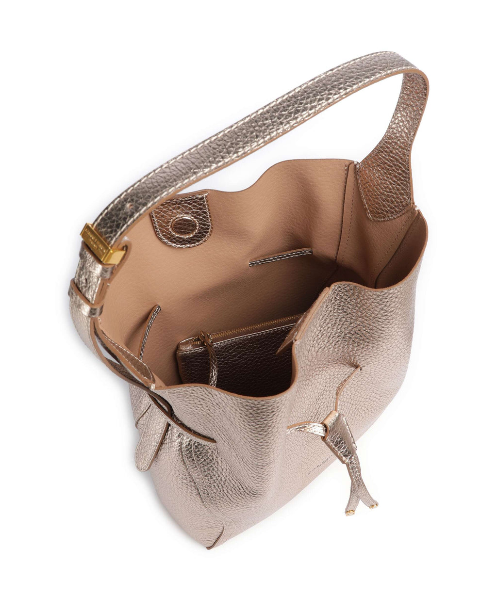 Gianni Chiarini Sienna Bucket bag mirage clay