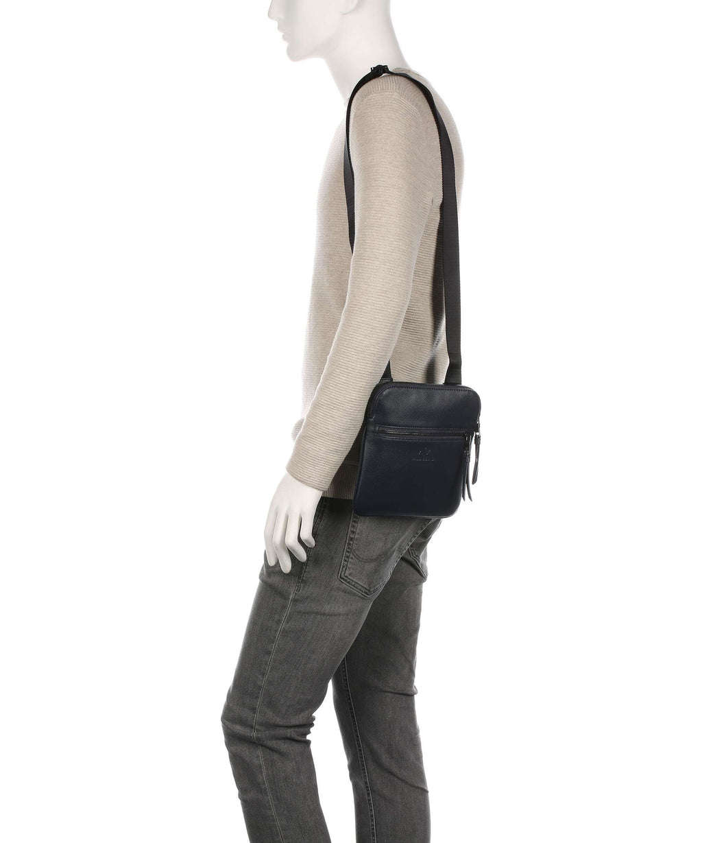 Armani Exchange Dino Crossbody bag blu
