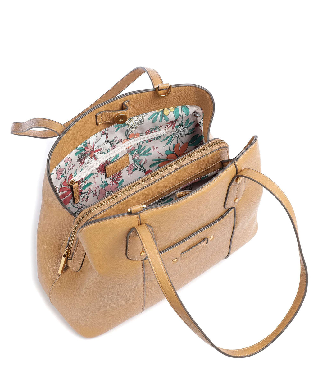 Liu Jo Adonide Tote bag cuoio chiaro