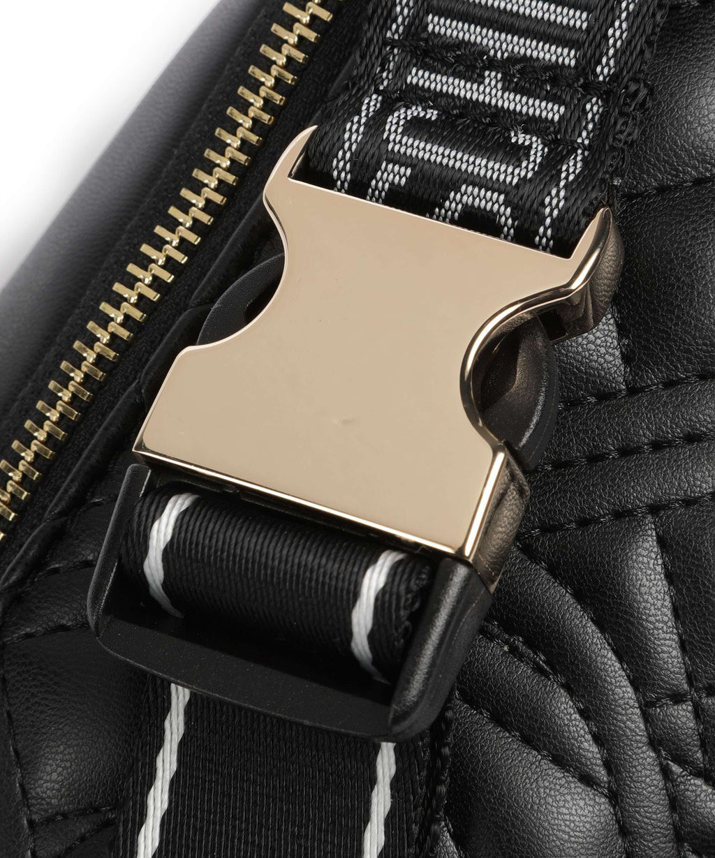 Love Moschino Quilted Belt bag nero