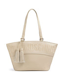 Love Moschino Item Cabas Borsa shopper beige