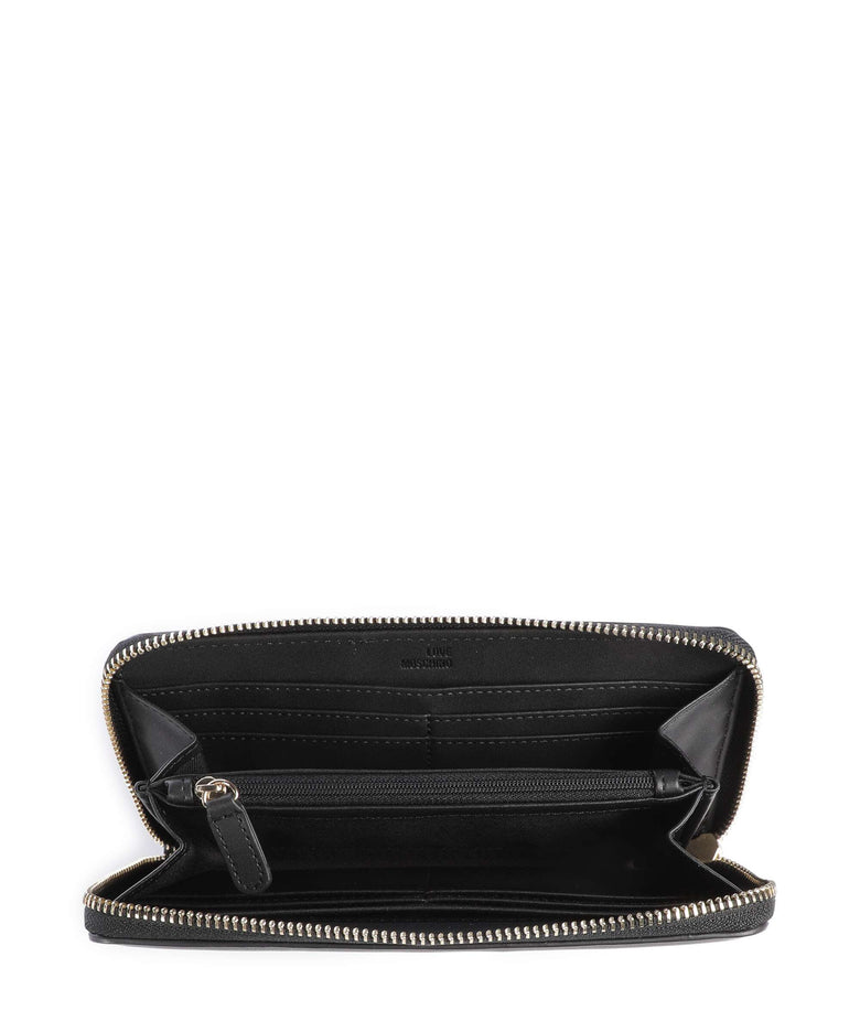 Love Moschino Quilted Wallet nero